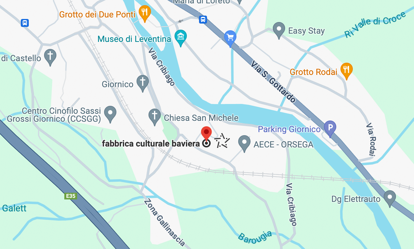 fabbrica culturale baviera, Via Cribiago 7, 6745 Giornico